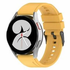 Garmin Vivoactive 5 / Vivoactive 3 - Siliconen gesp bandje - Geel