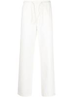 A.P.C. pantalon de jogging à coupe ample - Blanc