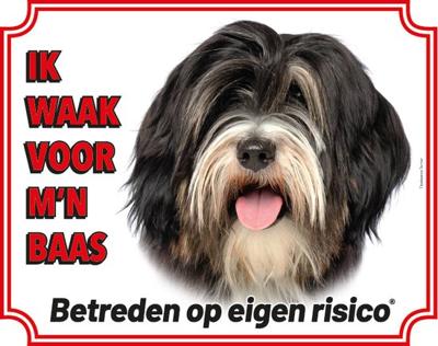 Tibetaanse Terrier Waakbord