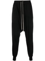 Rick Owens DRKSHDW pantalon sarouel à lien de resserrage - Noir