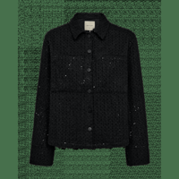 FreeQuent - Zwart | Dames | Jasje | Zwart | L | regular | Kamst mode