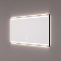 Badkamerspiegel SPV7000BL | 100x70 cm | Directe LED verlichting | Touch button | Met spiegelverwarming