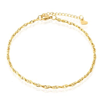 LGT JWLS Enkelband Singapore Goud - 3mm