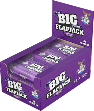 Muscle Moose Big Protein Flapjack Chocolate (12 x 100 g)