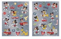 W&O stickervel Mickey junior 21 x 30 cm papier grijs 2 stuks - thumbnail