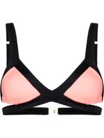 Agent Provocateur haut de bikini Mazzy à découpes - Rose