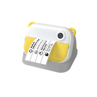 MyFirst camera insta wi geel + gratis wi thermal sticker kleur patroon
