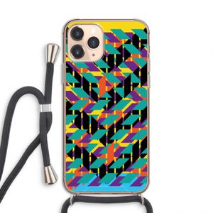 Skew Bee 1: iPhone 11 Pro Transparant Hoesje met koord