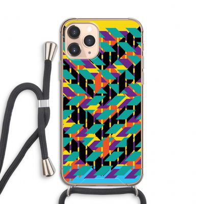 Skew Bee 1: iPhone 11 Pro Transparant Hoesje met koord
