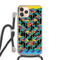 Skew Bee 1: iPhone 11 Pro Transparant Hoesje met koord