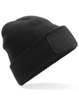 Beechfield CB440 Thinsulate™ Patch Beanie - Black - One Size