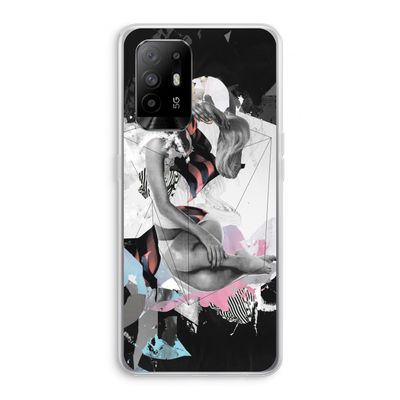 Camouflage de sommeil: Oppo A94 5G Transparant Hoesje