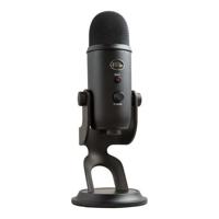 USB-microfoon - Blue Yeti - voor opnemen, streamen, gamen, podcast op pc of Mac - zwart