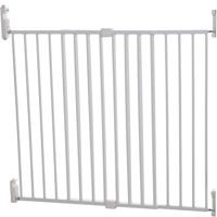 DREAMBABY Veiligheidshek Extra groot BROADWAY Gro Gate - Te schroeven - L 76/134,5 x H 76 cm - Wit