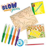 SES blow airbrush blaaspennen dino's