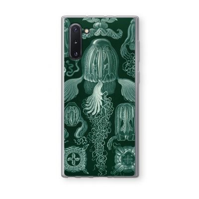 Haeckel Cubomedusae: Samsung Galaxy Note 10 Transparant Hoesje