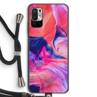 Earth And Ocean: Xiaomi Redmi Note 10 5G Transparant Hoesje met koord