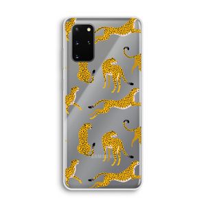 Luipaard: Samsung Galaxy S20 Plus Transparant Hoesje
