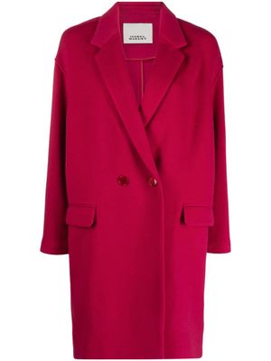 ISABEL MARANT manteau Efegozi à boutonnière croisée - Rose