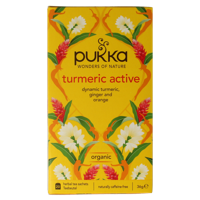 Tumeric active tea bio 20 Zakjes