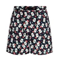 King Kerosin Casino Swim Shorts Black-XL