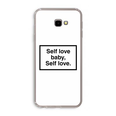 Self love: Samsung Galaxy J4 Plus Transparant Hoesje