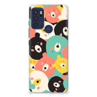 Motorola Moto G60s Telefoonhoesje met Naam Bears Motorola Moto G60s Telefoonhoesje met Naam Bears