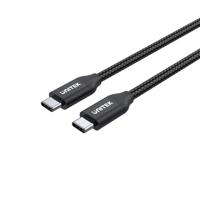 UNITEK C14059BK USB-kabel 2 m USB C Zwart