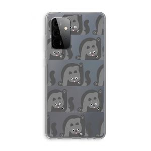 Cats: Samsung Galaxy A72 Transparant Hoesje