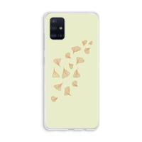 Falling Leaves: Galaxy A51 4G Transparant Hoesje - thumbnail