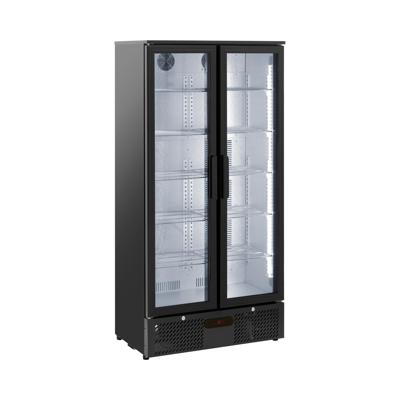 Dranken koelkast - 458 l - Royal Catering - Zwart, gepoedercoat staal