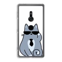 Cool cat: Sony Xperia XZ2 Transparant Hoesje
