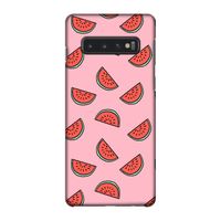 Watermeloen: Samsung Galaxy S10 4G Volledig Geprint Hoesje