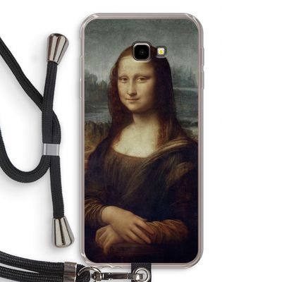 Mona Lisa: Samsung Galaxy J4 Plus Transparant Hoesje met koord
