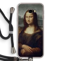 Mona Lisa: Samsung Galaxy J4 Plus Transparant Hoesje met koord Mona Lisa: Samsung Galaxy J4 Plus Transparant Hoesje met koord