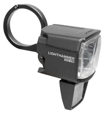 Trelock koplamp lighthammer ls 890-hb e-b 12v dc 100 lux