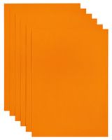 Kopieerpapier Papicolor A4 200gr 6vel oranje