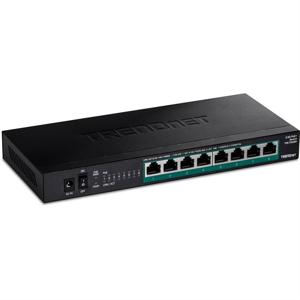 TRENDnet TPE-TG380 8-Poorts PoE Switch , Onbeheerde 2,5G PoE+