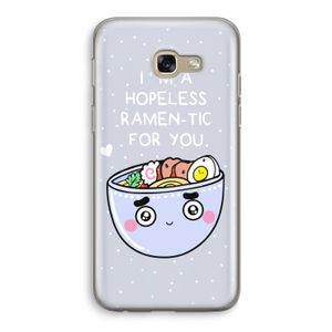 I'm A Hopeless Ramen-Tic For You: Samsung Galaxy A5 (2017) Transparant Hoesje