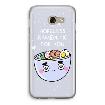 I'm A Hopeless Ramen-Tic For You: Samsung Galaxy A5 (2017) Transparant Hoesje