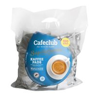 Caféclub - Supercreme Koffiepads Naturmild - 100 pads - thumbnail