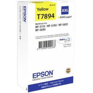 Epson DURABrite Ultra Ink XXL Inktpatroon geel T 7894