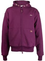 Advisory Board Crystals hoodie en coton mélangé à patch logo - Violet