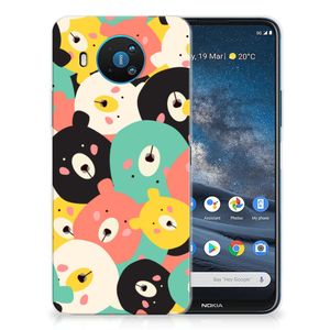 Nokia 8.3 Telefoonhoesje met Naam Bears