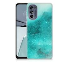 Smartphone hoesje Motorola Moto G62 5G Painting Blue