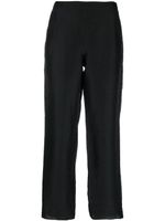 Giorgio Armani Pre-Owned pantalon en soie à coupe ample (années 2000) - Noir