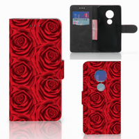 Motorola Moto G7 Play Hoesje Red Roses - thumbnail