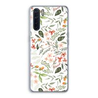 Sweet little flowers: Oppo A91 Transparant Hoesje