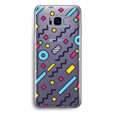 8-bit N°8: Samsung Galaxy S8 Plus Transparant Hoesje