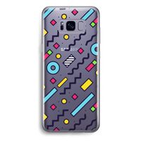 8-bit N°8: Samsung Galaxy S8 Plus Transparant Hoesje